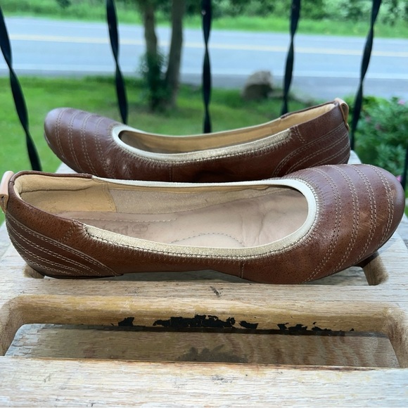 Timberland Earthkeepers Ellsworth Ballerina Women Shoes Sz 7.5M Leather - Picture 8 of 11